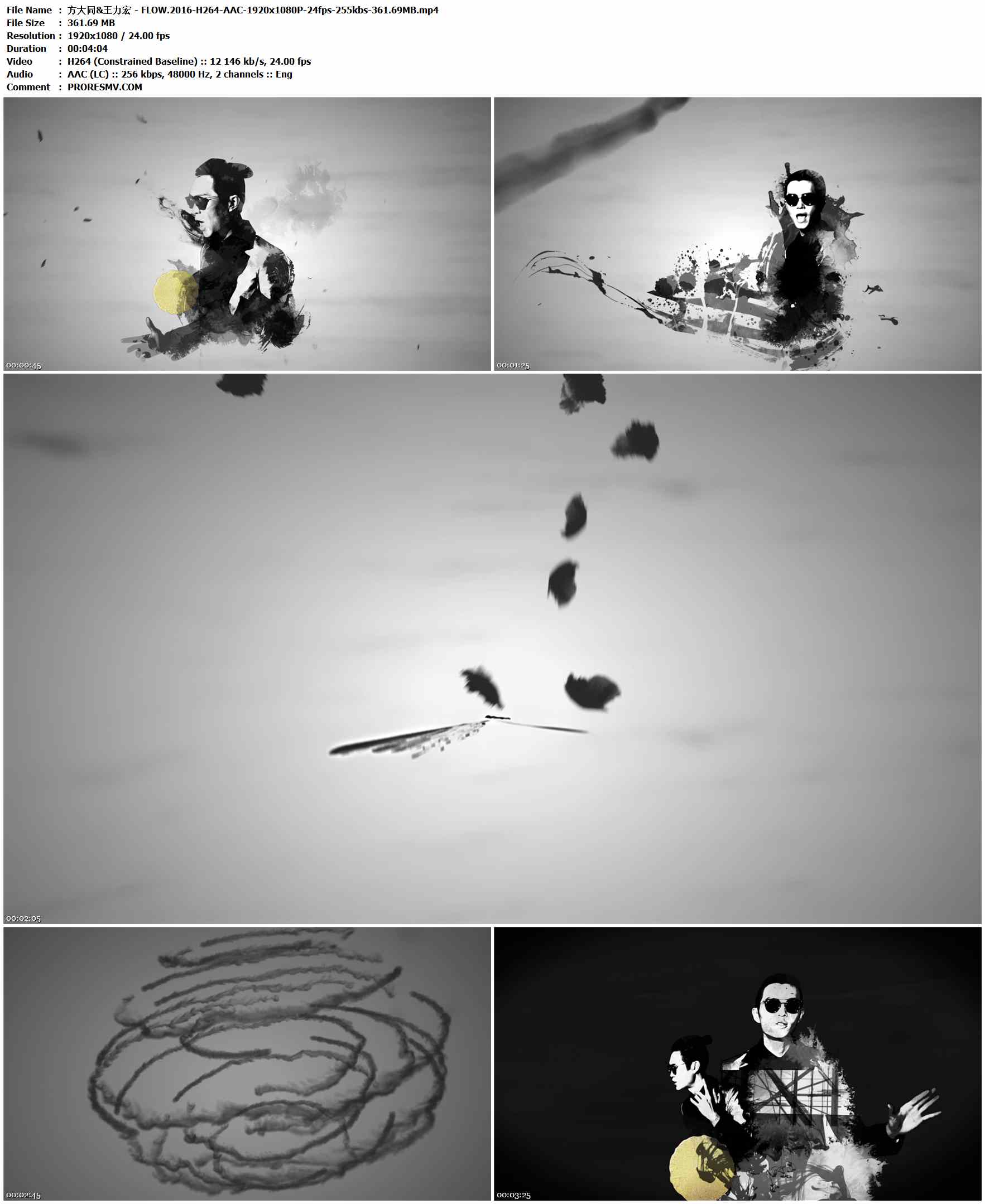 方大同&王力宏 - FLOW.2016-H264-AAC-1920x1080P-24fps-255kbs-361.69MB官方MV_高清MV